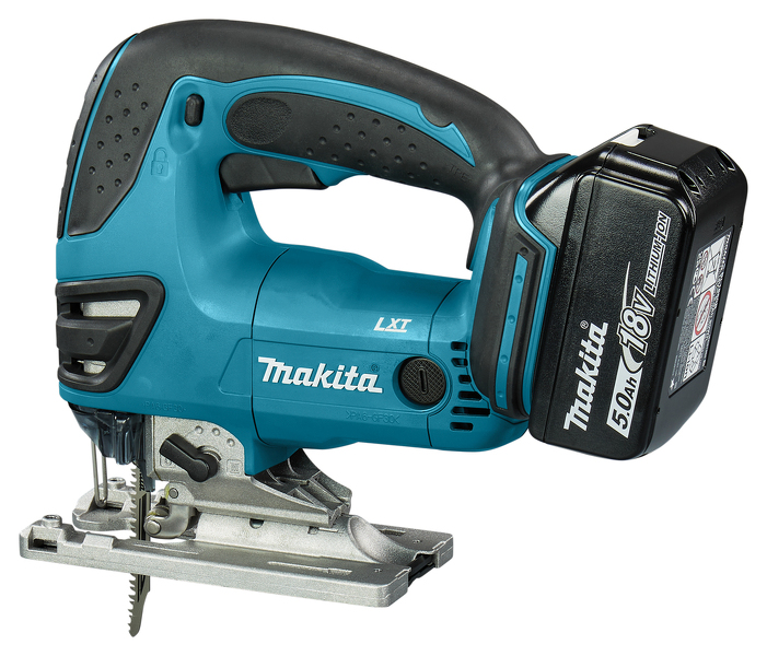 Makita DJV180RTJ 18V Li-Ion Accu Decoupeerzaag Set (2x 5.0Ah Accu) In Mbox - D-greep - Variabel - Detailed view of the product