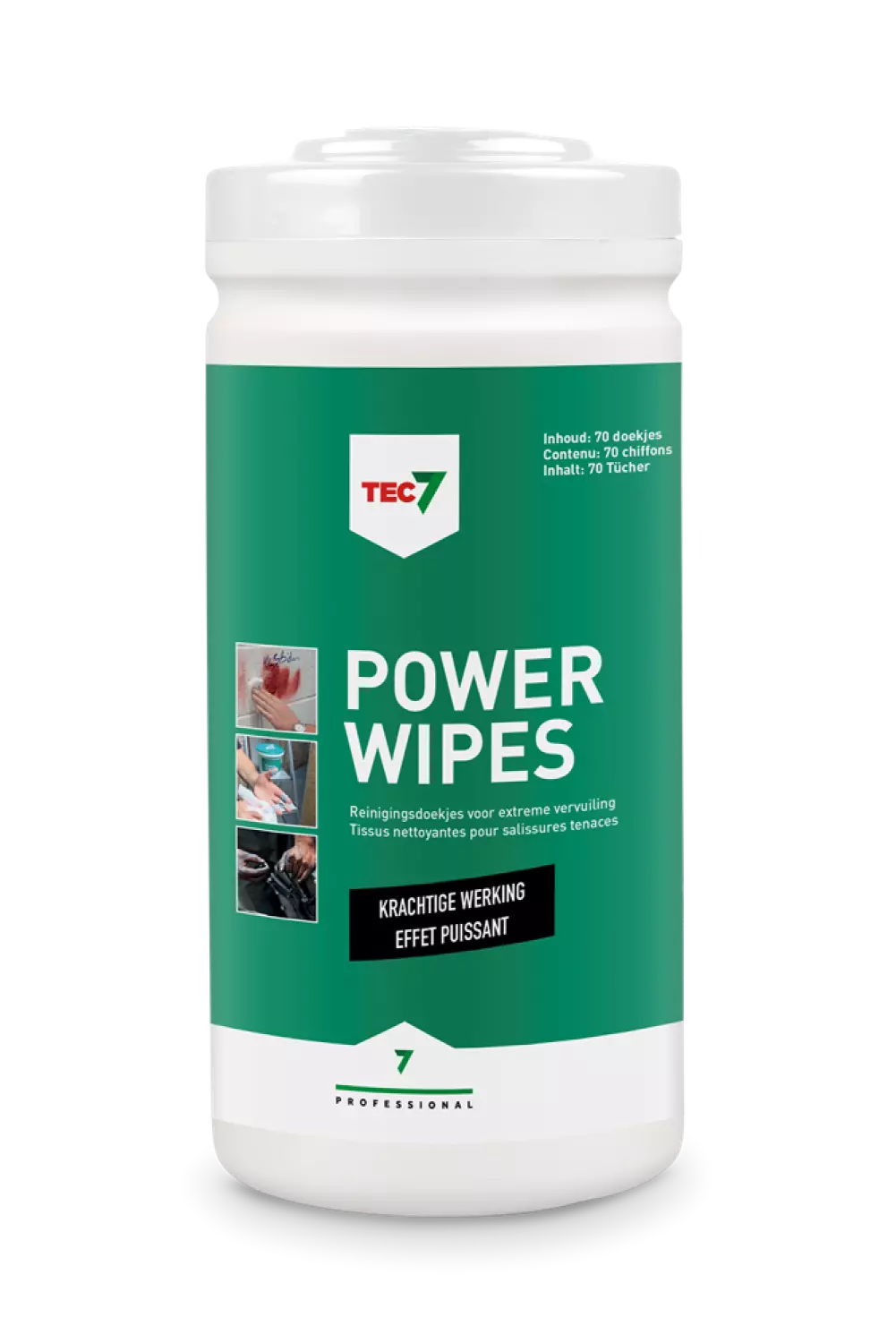 TEC7 Powerwipes Dispenser (70st)