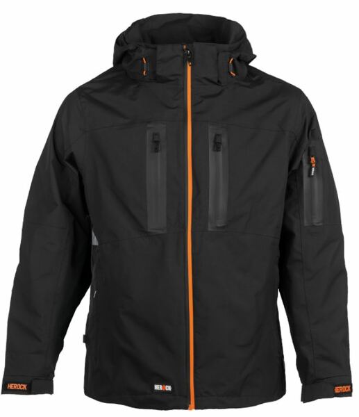 Herock Aspen Regenjas - Zwart - Maat M - Experts
