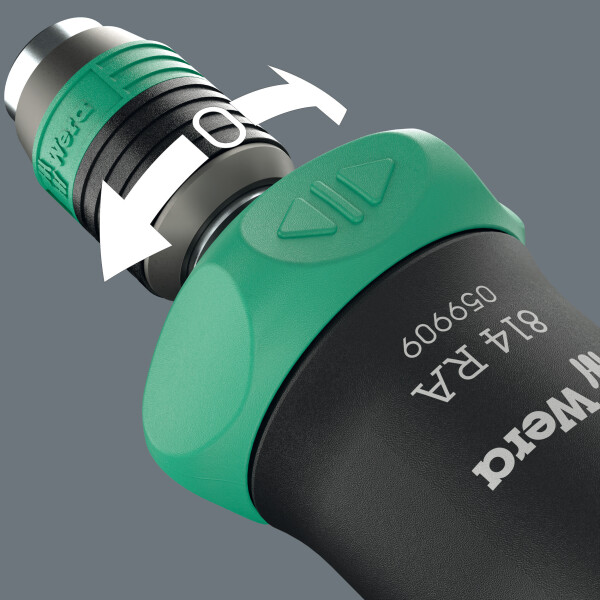 Wera 05051536001 13-delige Kraftform Kompakt Pistol RA-R 2 Bitschroevendraaier In Etui - Met Ratelfunctie - Detailed view of the product