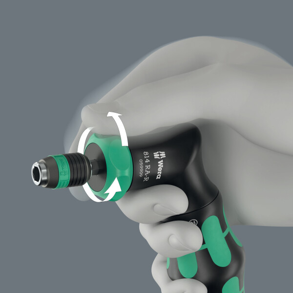 Wera 05051536001 13-delige Kraftform Kompakt Pistol RA-R 2 Bitschroevendraaier In Etui - Met Ratelfunctie - Detailed view of the product