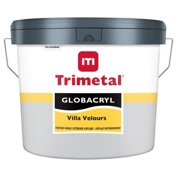 Trimetal Globacryl Villa Velours 10 Liter Kleurtype: Lichte Kleur