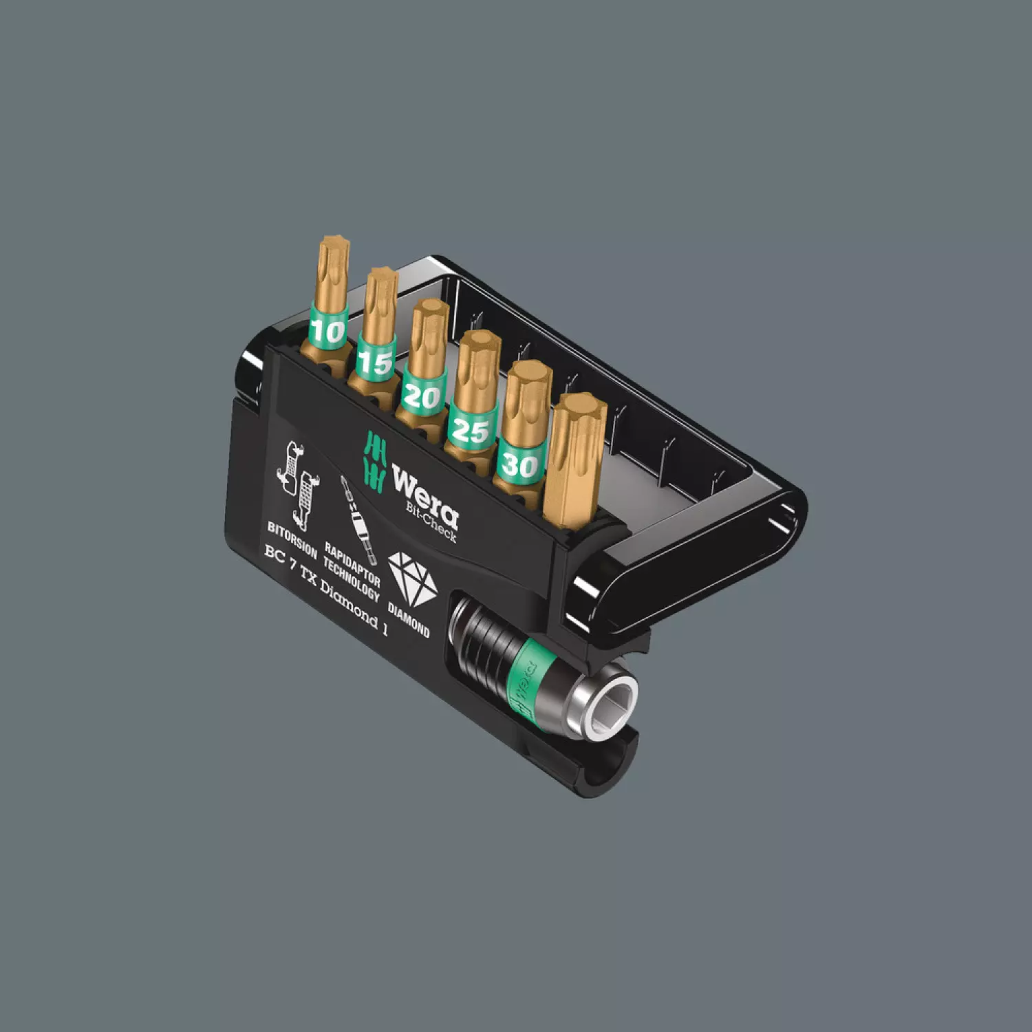 Wera 5057415001 7-delige Bit-Check 7 Diamond Bitset - Torx thumbnail 3