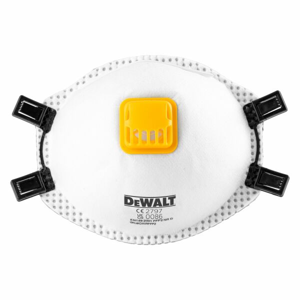 DeWalt DXIRFFP25 FFP2 Wegwerp Stofmasker - 5 Stuks - Detailed view of the product