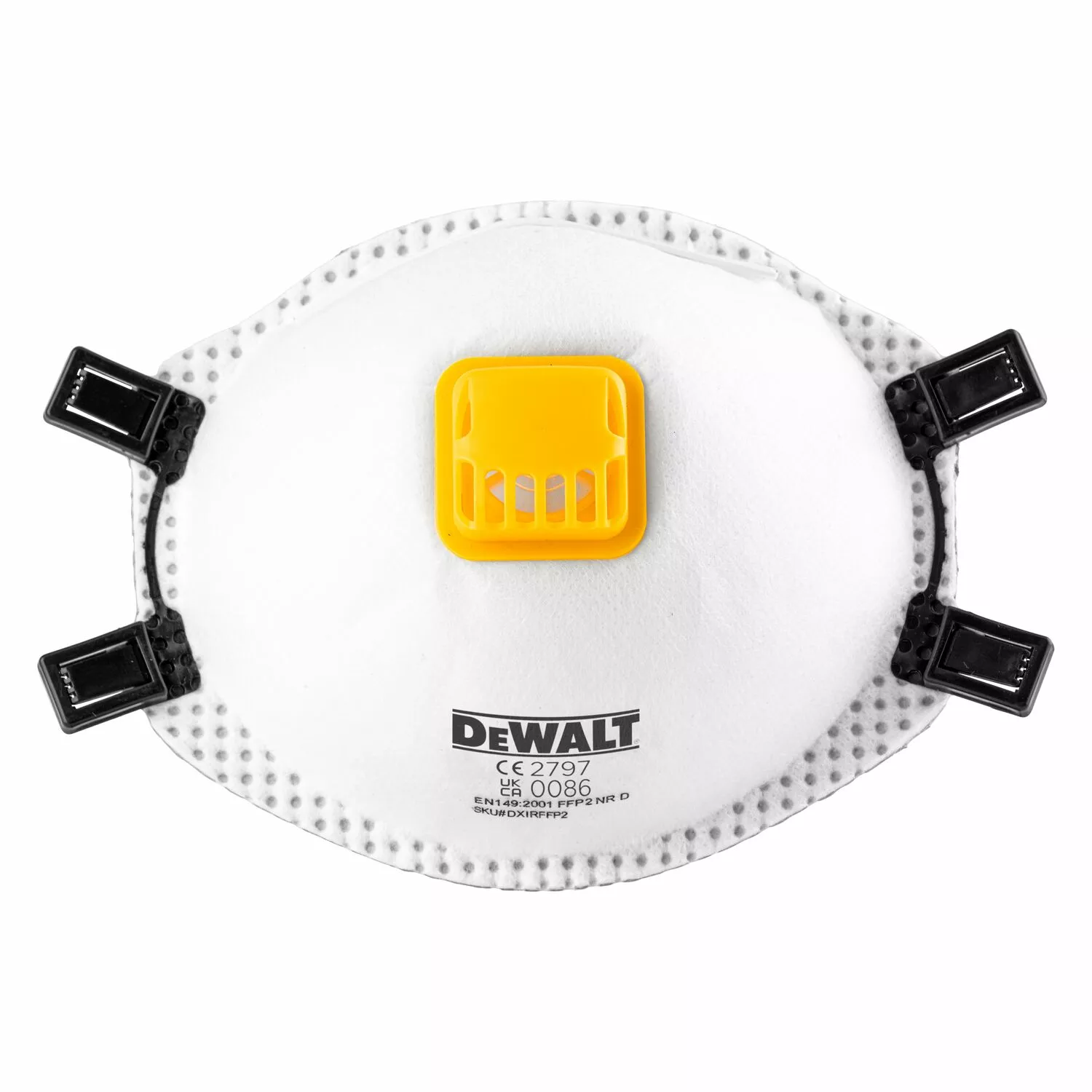 DeWALT DXIRFFP25 FFP2 Wegwerp Stofmasker - 5 Stuks thumbnail 2