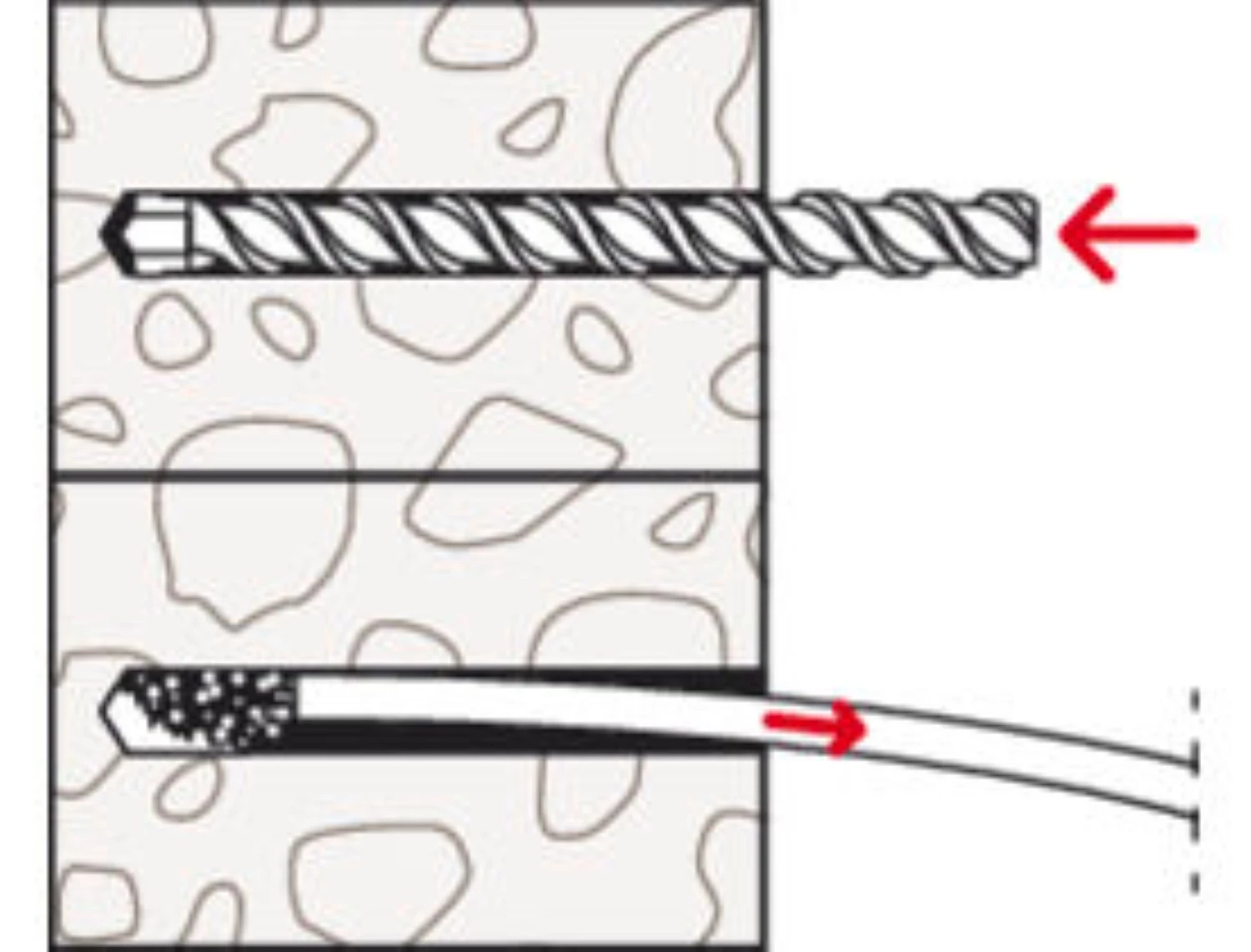 Fischer 577364 Nylon Plug HybridPower 10 X 90 FUS Met Schroef (50st) thumbnail 4