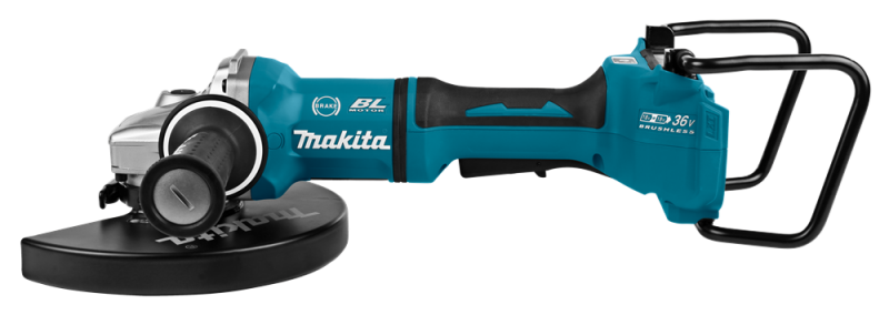 Makita DGA901ZKU1 LXT 36V (2x18V) Li-Ion Accu Haakse Slijper Body In Koffer - 230mm - Detailed view of the product