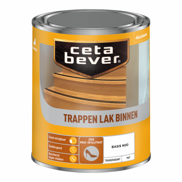 Cetabever Traplak - Op Kleur Gemengd - 750ML