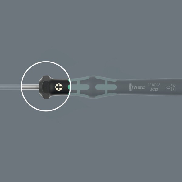 Wera 05030181001 6-delige 2050/6 Kraftform Micro Schroevendraaierset In Rack - Detailed view of the product