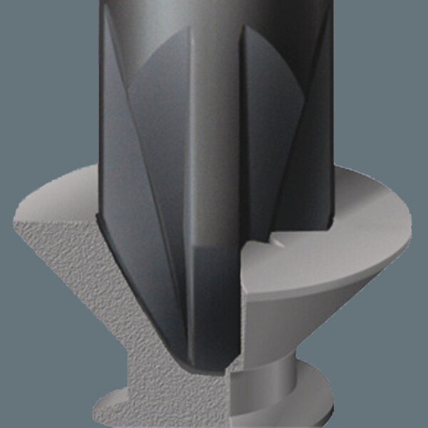 Wera 05030181001 6-delige 2050/6 Kraftform Micro Schroevendraaierset In Rack - Detailed view of the product