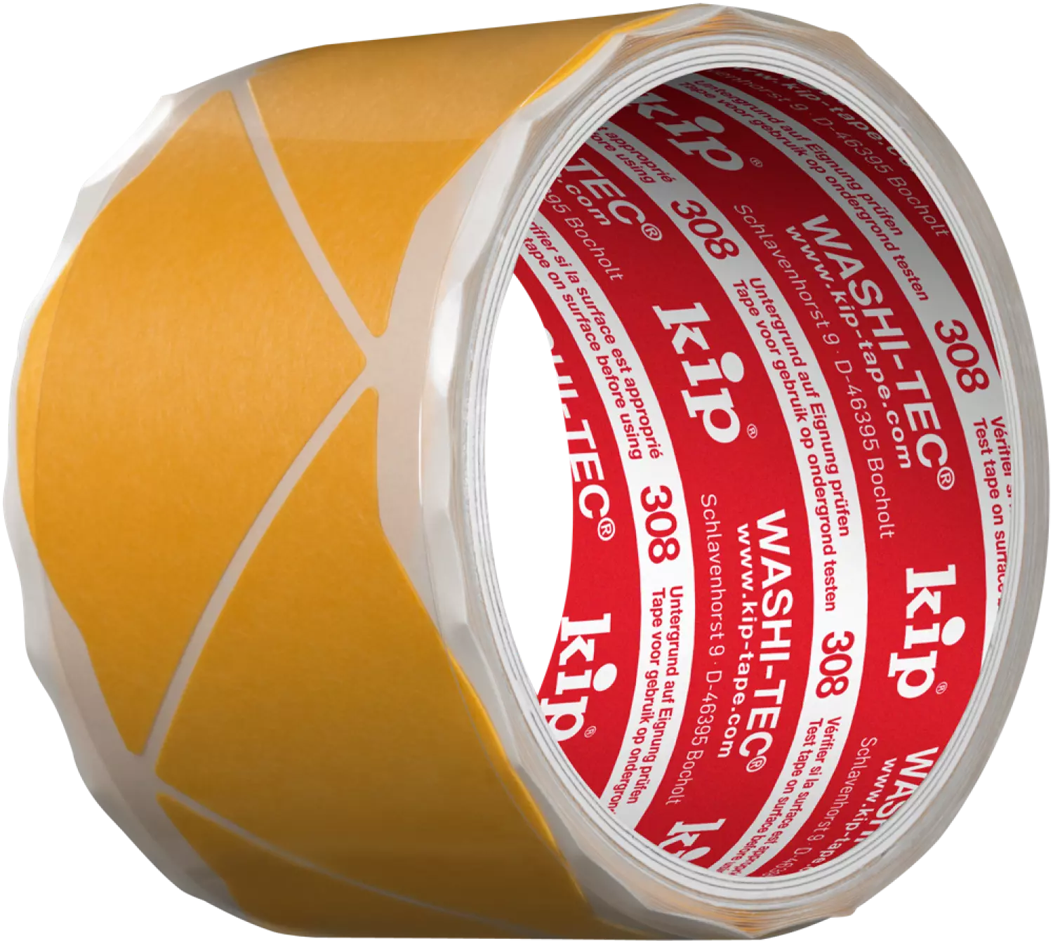 Kip Tape 308-99 Washi-Tec® Papier - Hoeken - 50x50mm