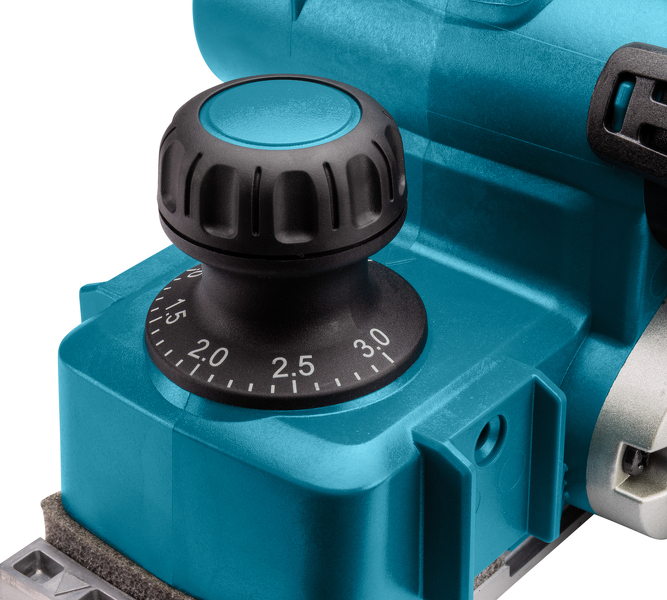 Makita DKP181ZJ 18V Li-Ion Accu Schaafmachine In Mbox - 82mm - 3mm - Koolborstelloos - Detailed view of the product