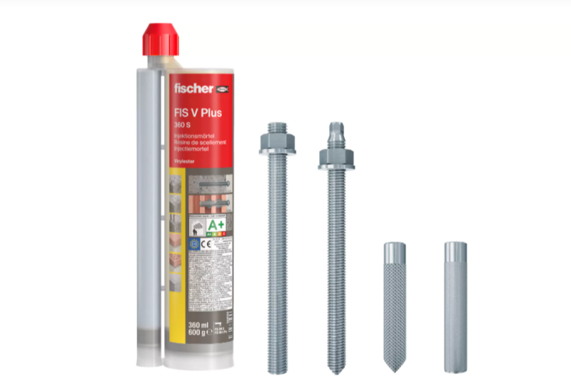 Fischer 563294 FIS V PLUS 300 T HWK G Injectiemortel - 20 Stuks Incl. 40 Mengtuiten