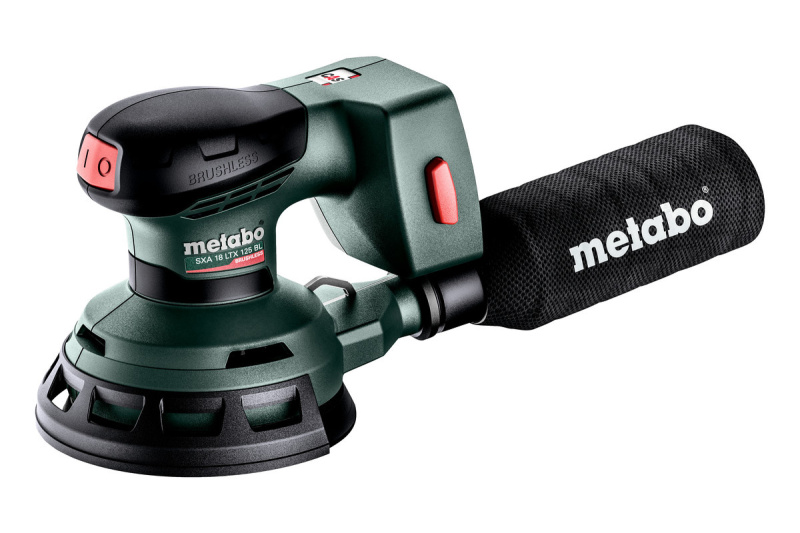 Metabo SXA 18 LTX 125 BL Set 18V Li-Ion Accu Excentrische Schuurmachine Body In MetaBOX + 100st. Schuurpapier - 125mm - Koolborstelloos - Detailed view of the product