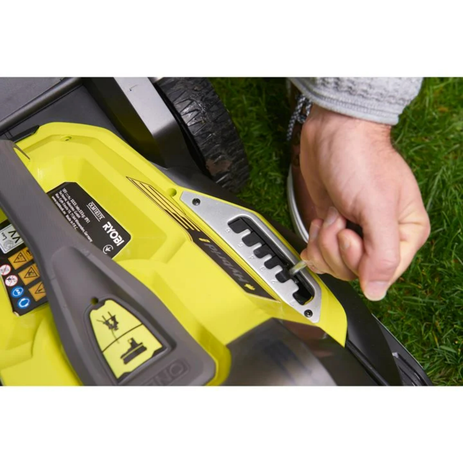 Ryobi RY18LMH37A-250 18V Li-Ion Accu Grasmaaier Set (2x 5.0Ah) - 37cm thumbnail 3