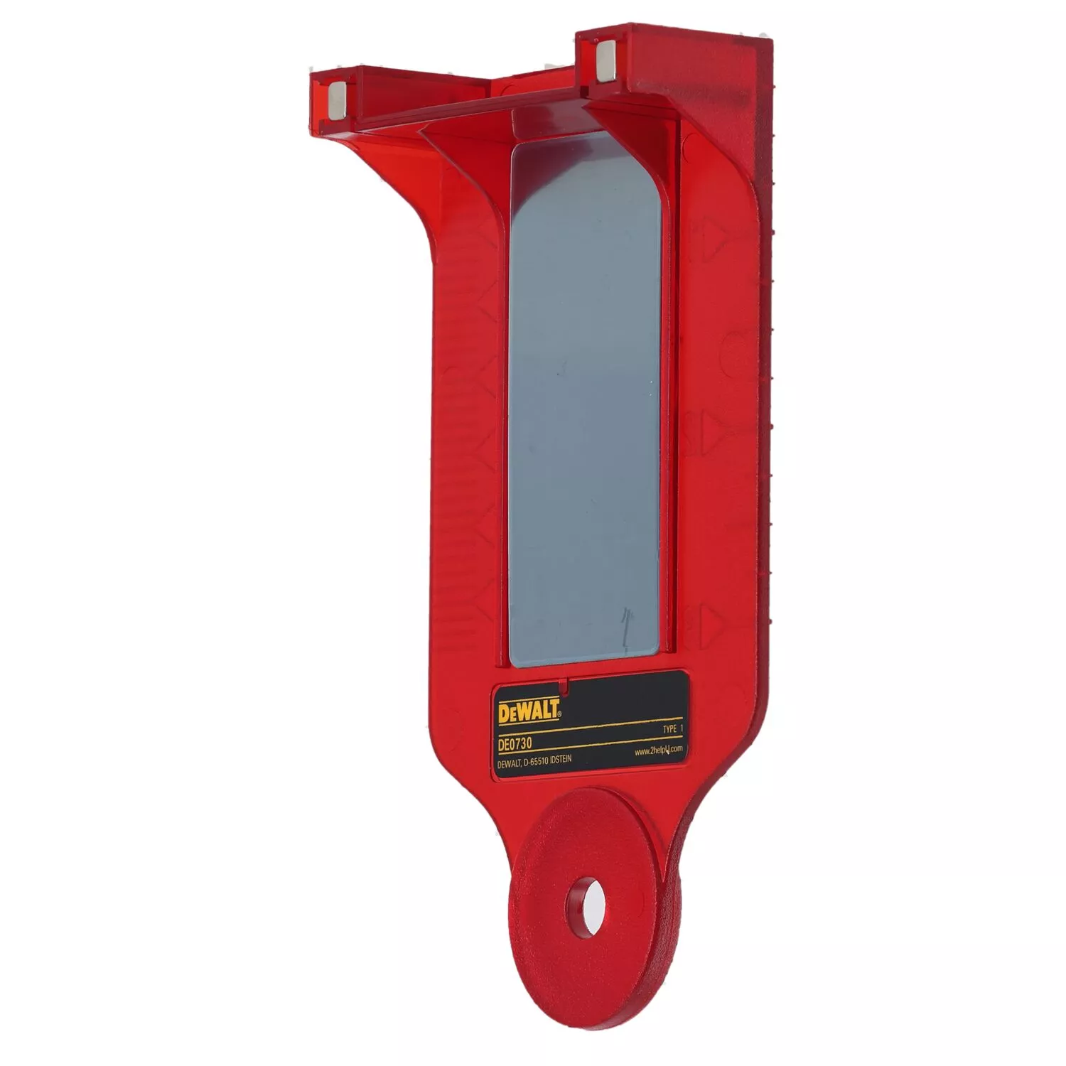 DeWALT DE0730-XJ Laser Richtkaart Voor Rode Lasers - Magnetisch thumbnail 3