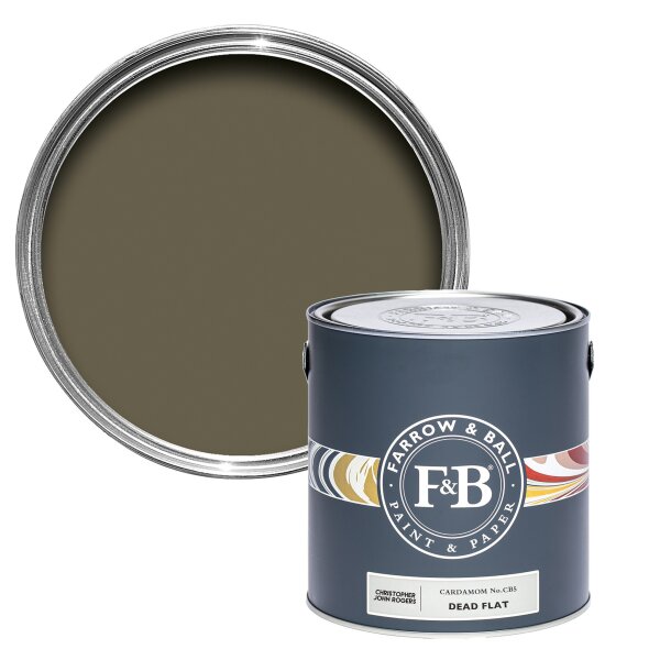 Farrow&Ball Flat Eggshell Cardamom No.CB5 - 5L afbeelding