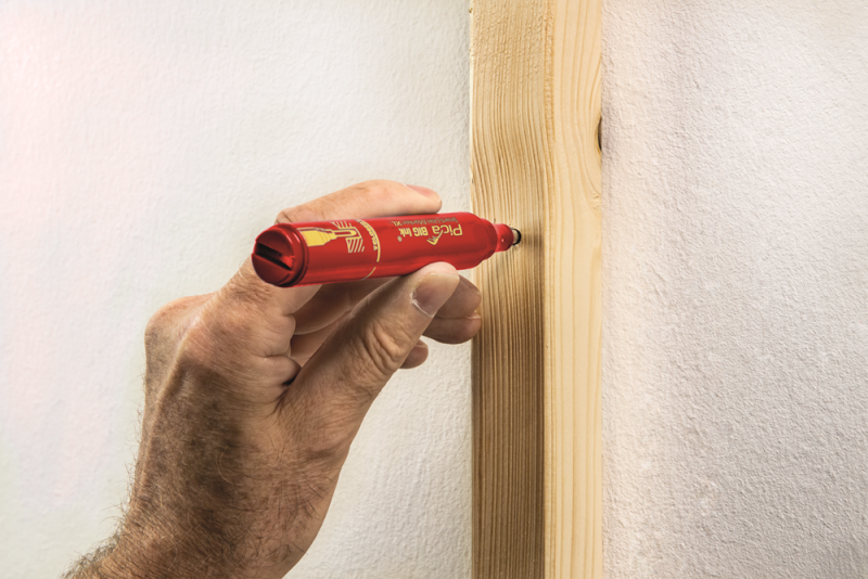 Pica 7040 BIG Ink Markeerstift XL - Rood - Detailed view of the product