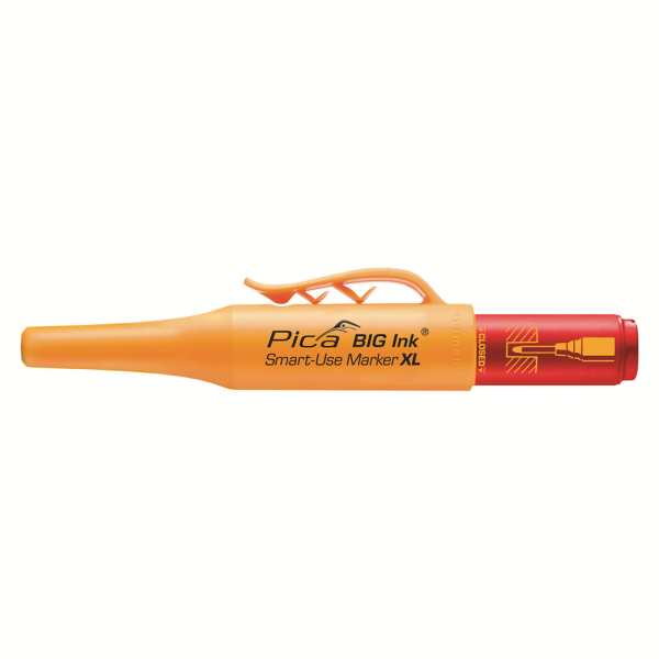 Pica 7040 BIG Ink Markeerstift XL - Rood - Detailed view of the product