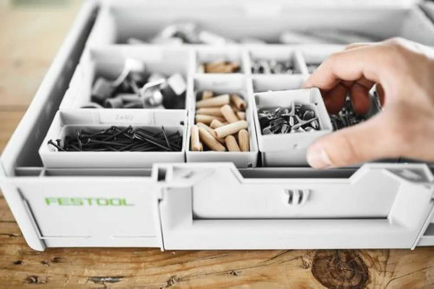 Festool Box 100x100x68/6 Inzetbakjes thumbnail 3