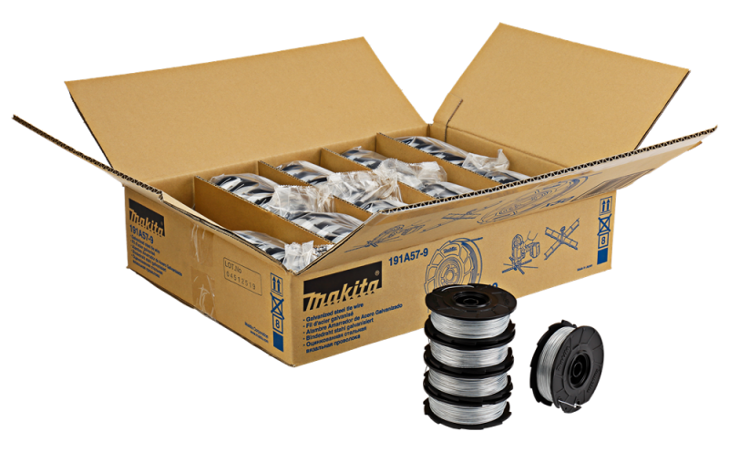 Makita 191A57-9 Vlechtdraad Gegalvaniseerd Voor DTR180 - Detailed view of the product
