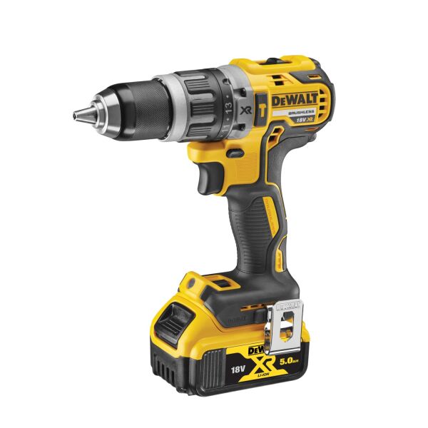 DeWALT DCD796P1 18V Li-ion XR Accu Klopboor /schroefmachine Set (1x 5.0Ah) In Koffer- Koolborstelloos - Detailed view of the product