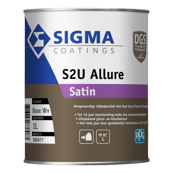 Sigma S2U Allure Satin - Op Kleur Gemengd - 1 L afbeelding