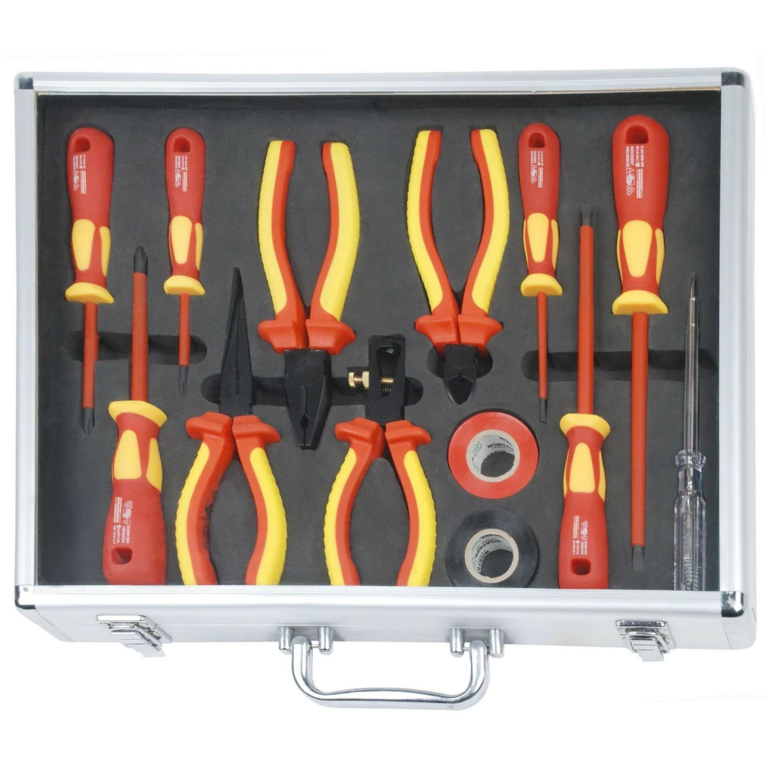 Brüder Mannesmann 11213 13-delige Schroevendraaier- En Tangenset - VDE thumbnail 2