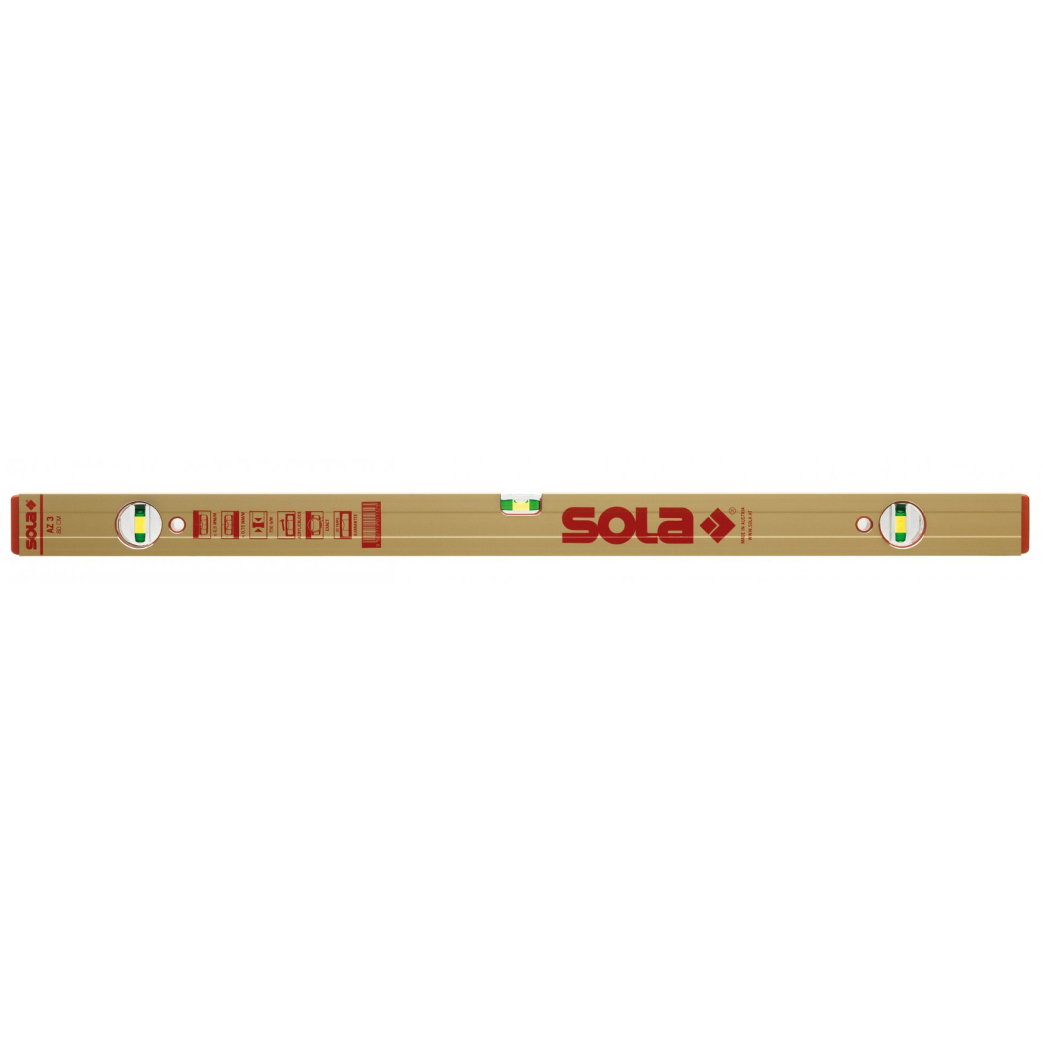 Sola AZ 3 100 Aluminium Waterpas - 1000mm thumbnail 2