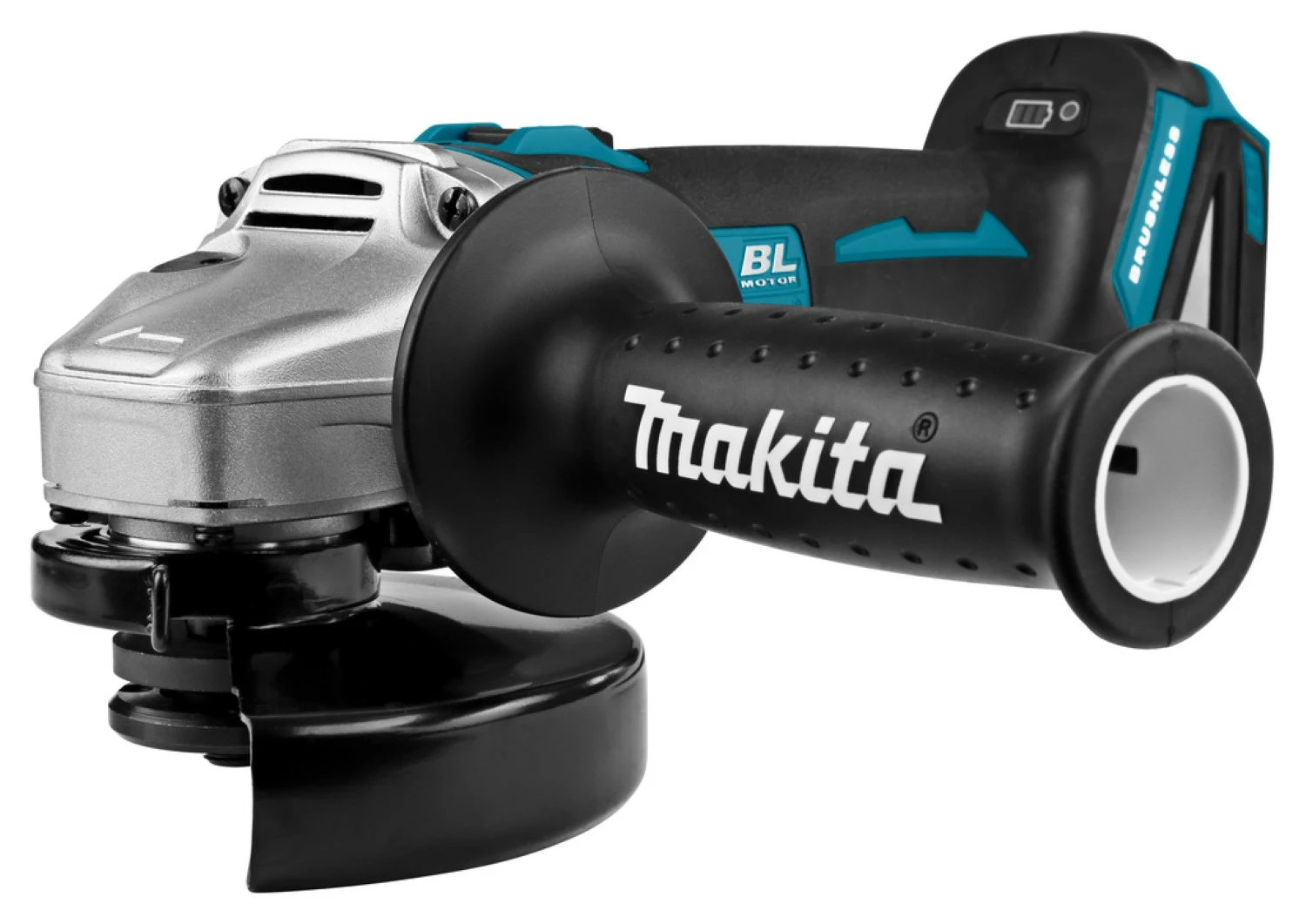 Makita DGA504Z Haakse Slijper - 18 V - 125 mm - Losse Body (geleverd zonder accu en lader)