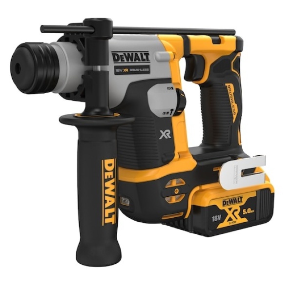 DeWALT DCH172P2-QW 18V Li-ion XR Accu SDS-plus Boorhamer Set (2x 5.0Ah) In TSTAK - 1.4J - Koolborstelloos - Detailed view of the product