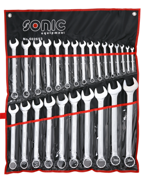 Sonic 602603 Ringsteeksleutelset In Etui - 26 Delig
