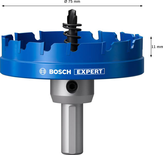 Bosch 2608901444 EXPERT Sheet Metaal Gatzaag - 75 Mm