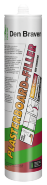 Zwaluw Den Braven 11221202 Plasterboard Filler Vulpasta - Wit - 310ml - Default image for the product