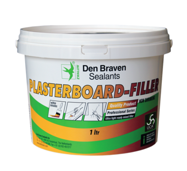 Zwaluw Den Braven 11221202 Plasterboard Filler Vulpasta - Wit - 310ml - Detailed view of the product