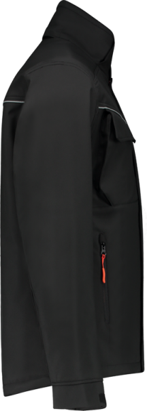 Workman 2536 Softshell Jacket Winter - Zwart - M - Detailed view of the product