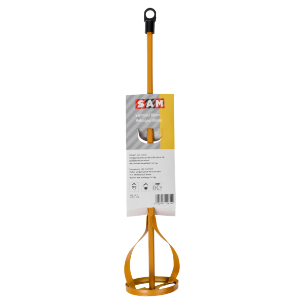 Sam Verfgereedschap Verfmixer - 80mm - Detailed view of the product