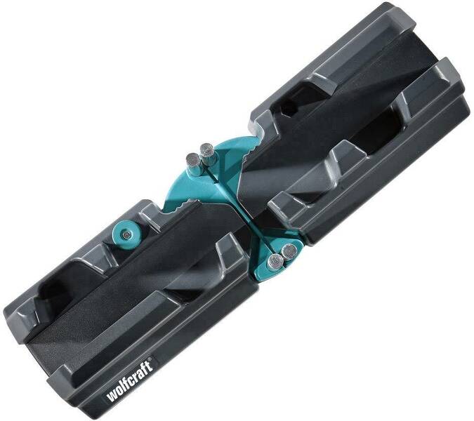 Wolfcraft 6948200 2-in-1 Zweihaak En Verstekbak - 100mm