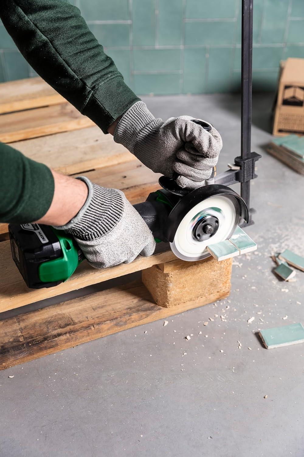 HiKOKI G18DSL2W5Z 18V L-ion Accu Haakse Slijpmachine Body