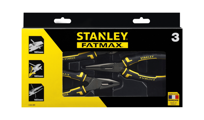 Stanley 4-84-488 3-delige Tangenset - Detailed view of the product