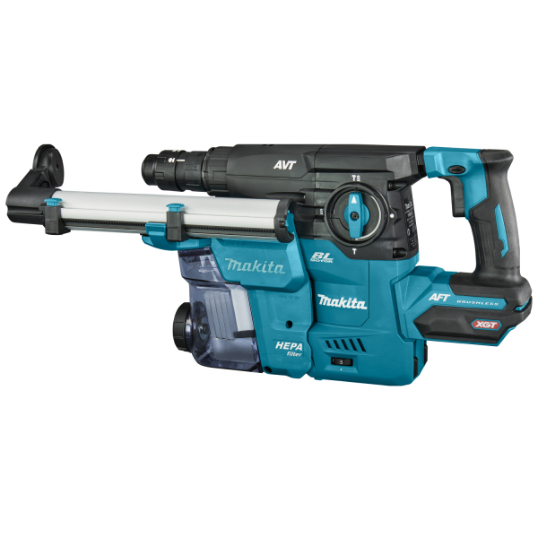 Makita HR009GZ02 XGT 40V Max Combihamer Body Met Stofafzuiging In Kunststof Koffer - 3,9 J - Detailed view of the product