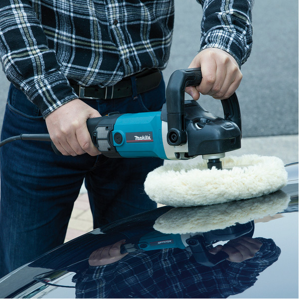 Makita 9237CB Schuur-/polijstmachine - 1200W - 180mm - Variabel - Detailed view of the product