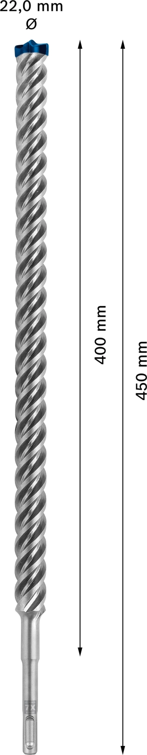 Bosch 2608900147 EXPERT Hamerboor SDS Plus-7X - 22x400x450mm thumbnail 3