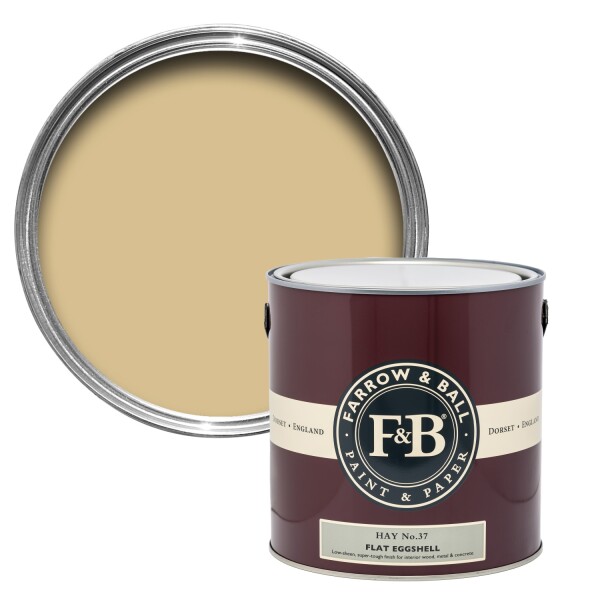 Farrow&Ball Flat Eggshell Hay No.37 - 5L afbeelding