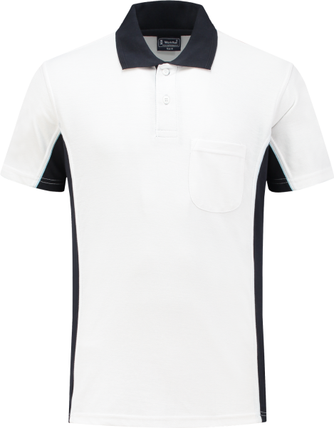Workman 1401 Poloshirt - Wit / Navy - 3XL - Default image for the product