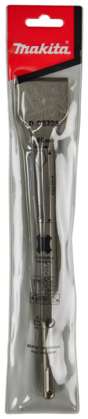 Makita D-08735 SDS-plus Platte Beitel - 40x250mm - Detailed view of the product