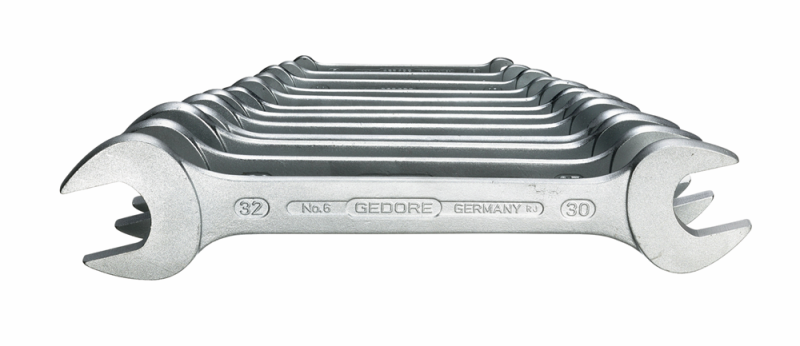 Gedore 6-8 8-delige Steeksleutelset - 6-22mm - Detailed view of the product