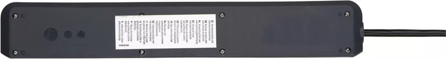 Brennenstuhl 1159710 6 Voudige Stekkerdoos Met Overspanningsbeveiliging - 3680W - 1,5m X 34cm thumbnail 4