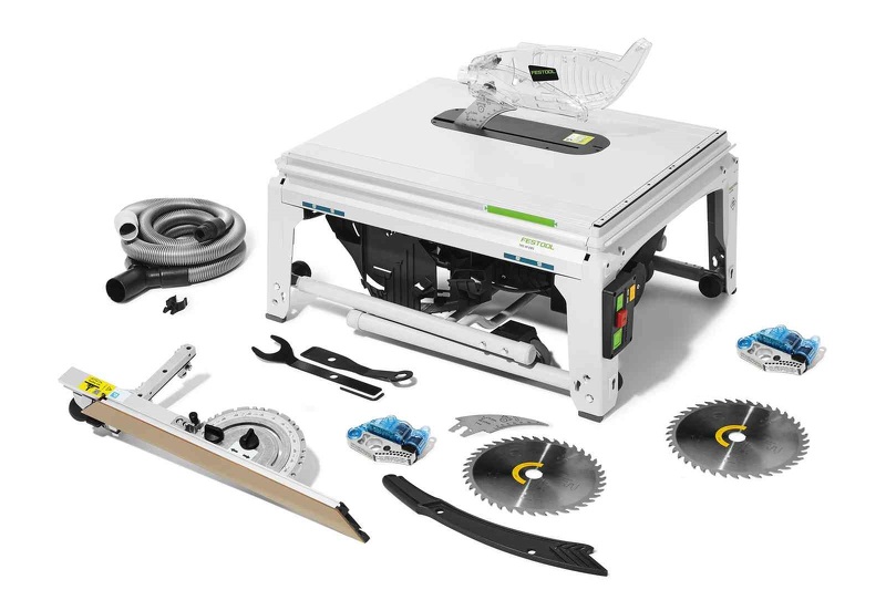 Festool TKS 80 EBS KT/W40 Zaagtafel Met Zaagblad En Cartridge - 2200W - 254mm EAN: 4014549399071