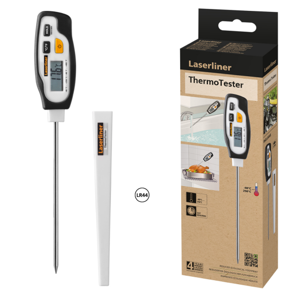 Laserliner Digitale ThermoTester Thermometer - -40°C-250°C - Detailed view of the product